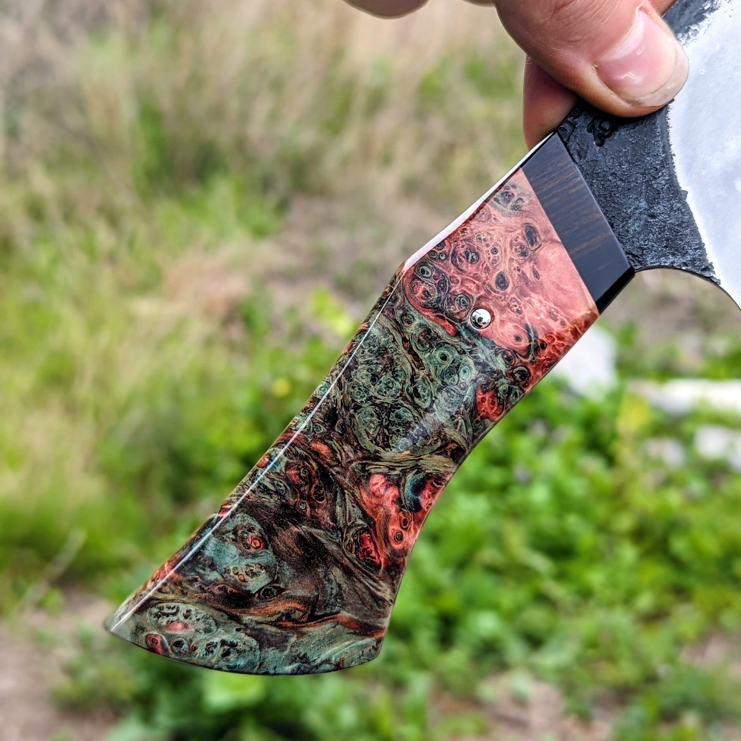 Handmade Stainless San-Mai Bunka Kitchen Knife