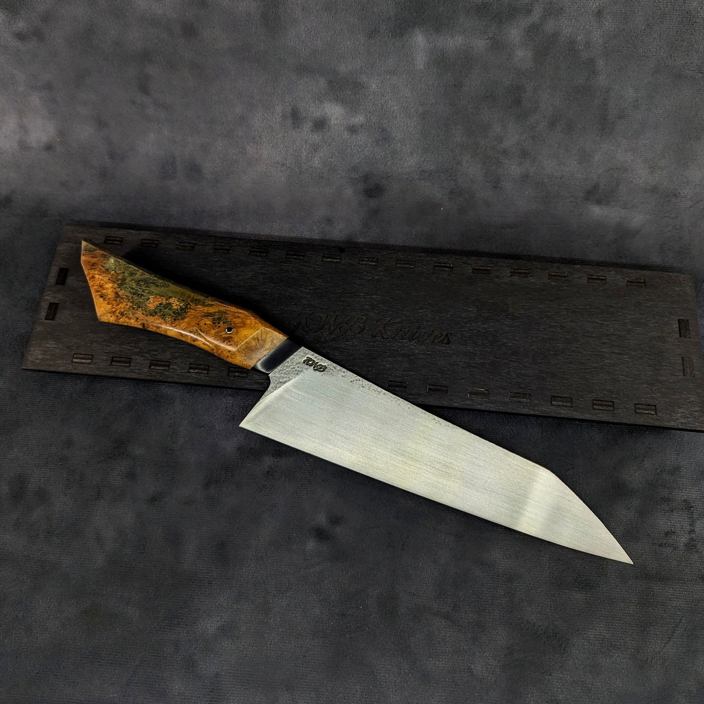 240mm Stainless Steel Gyuto | Handmade Kitchen Knives-KWB Knives