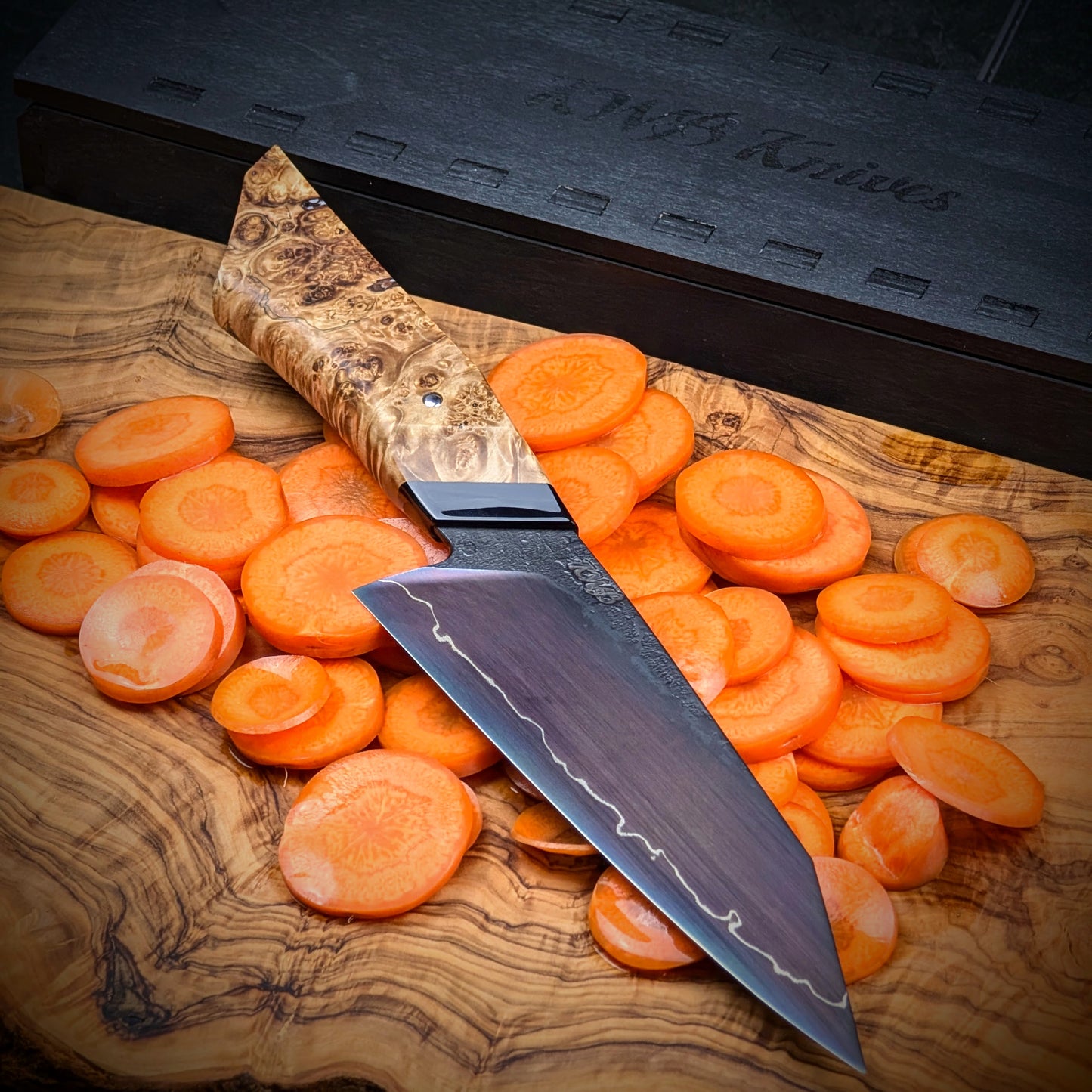 160mm K-Tip Utility Knife | Handmade Kitchen Knives