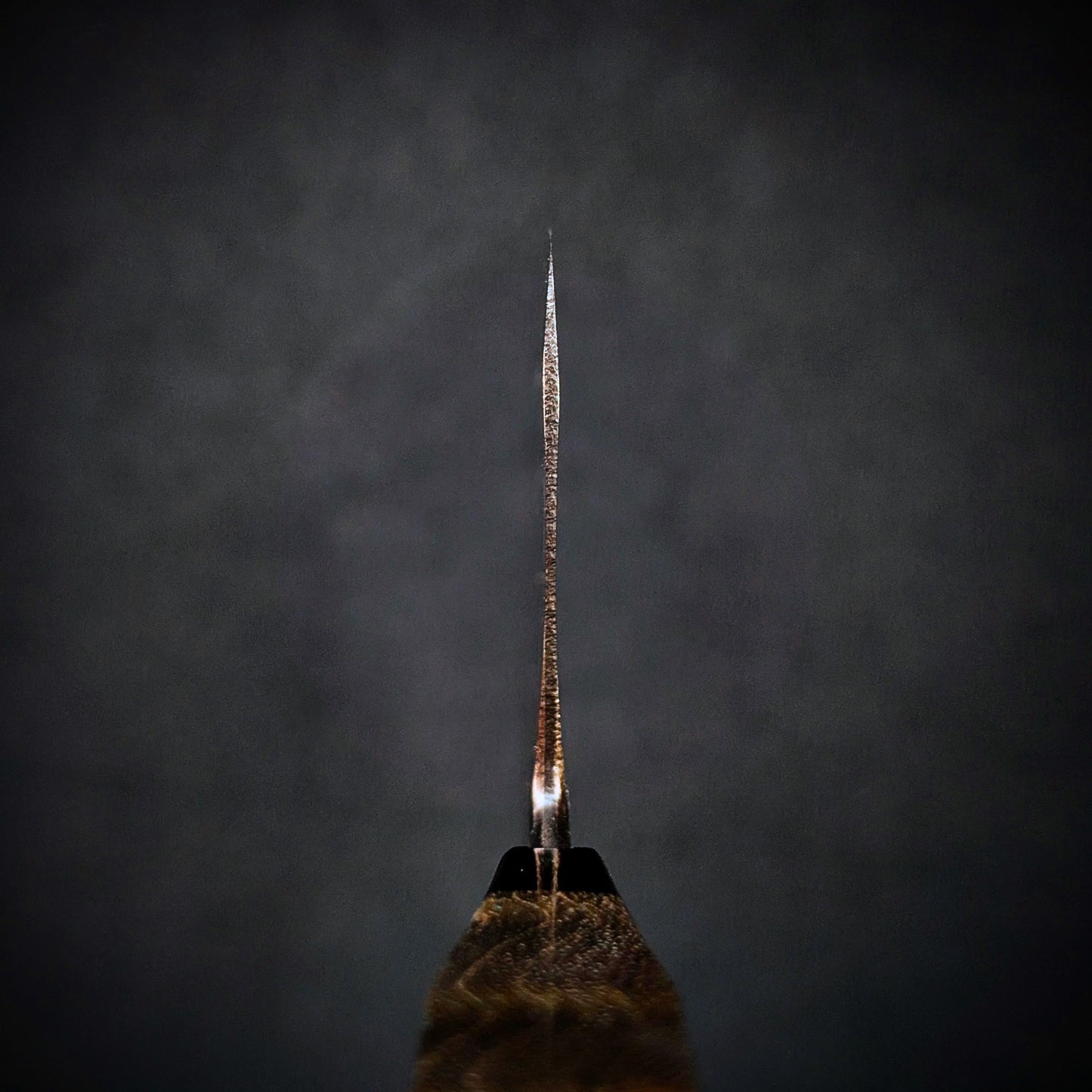 130mm Nickel Damascus Nakiri Veg Knife | Handmade Kitchen Knives - KWB Knives