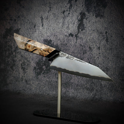 145mm Stainless San-Mai K-Tip utility Knife | Handmade Kitchen Knives - KWB Knives