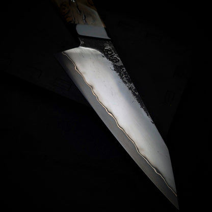 145mm Stainless San-Mai K-Tip utility Knife | Handmade Kitchen Knives - KWB Knives