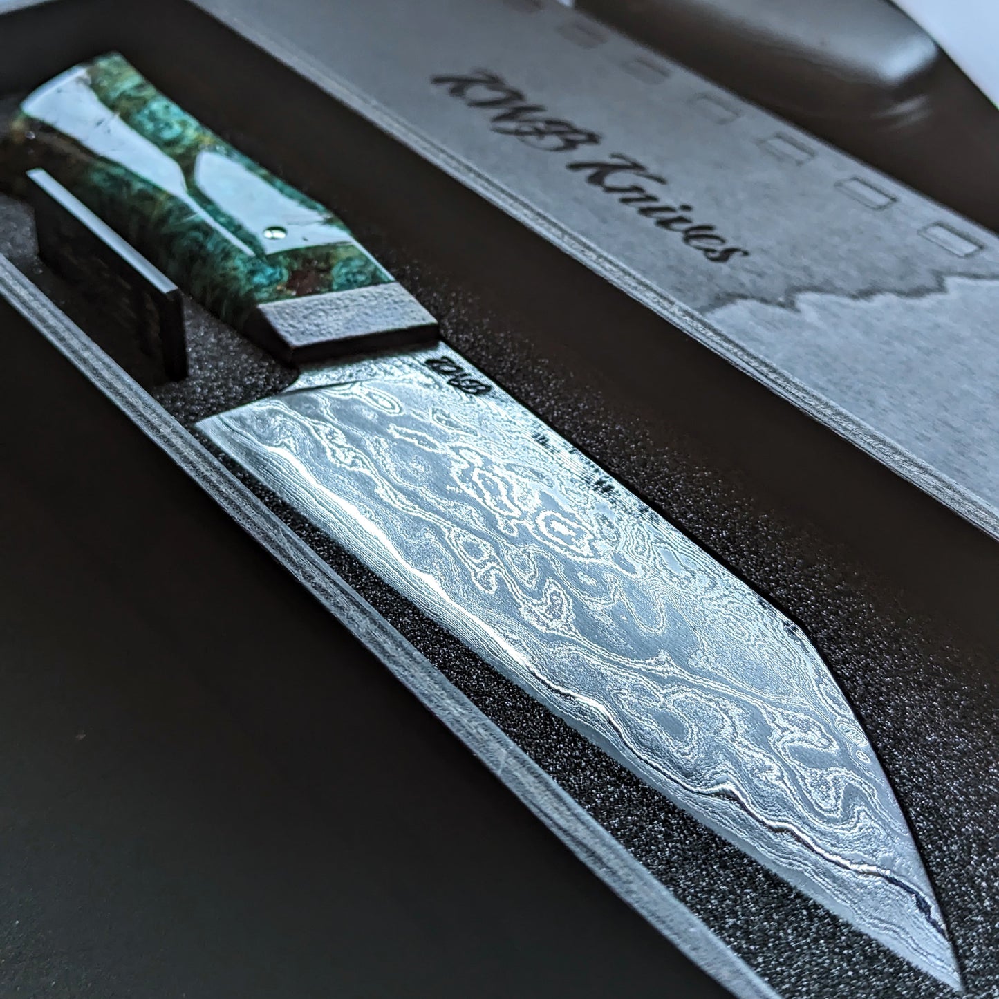 Handmade bunka kitchen knife