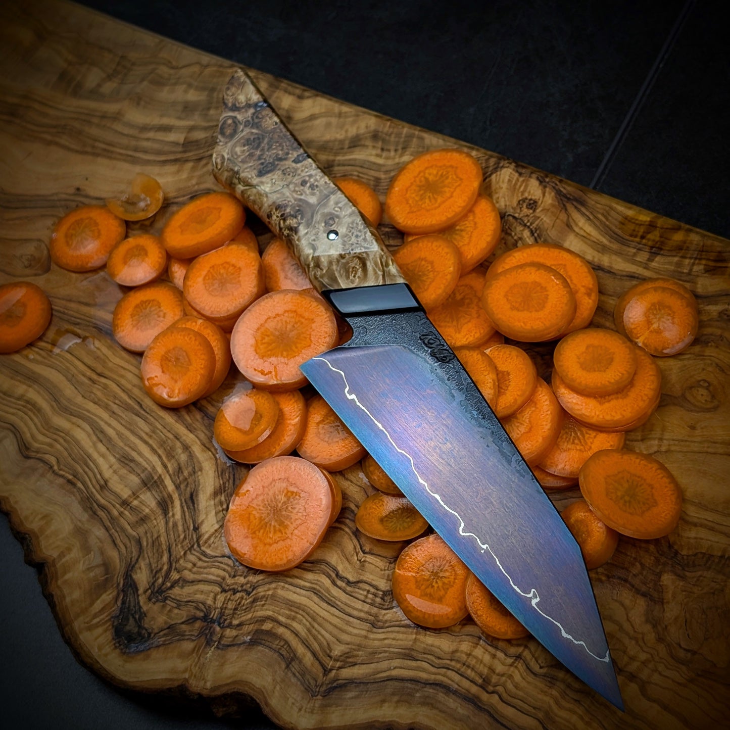 160mm K-Tip Utility Knife | Handmade Kitchen Knives - KWB Knives