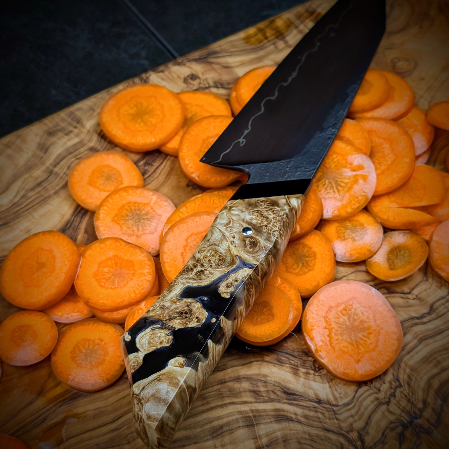 160mm K-Tip Utility Knife | Handmade Kitchen Knives - KWB Knives