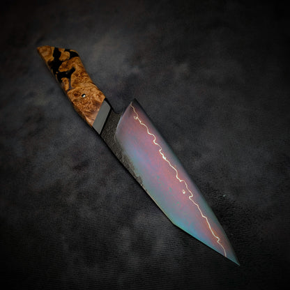 160mm K-Tip Utility Knife | Handmade Kitchen Knives - KWB Knives