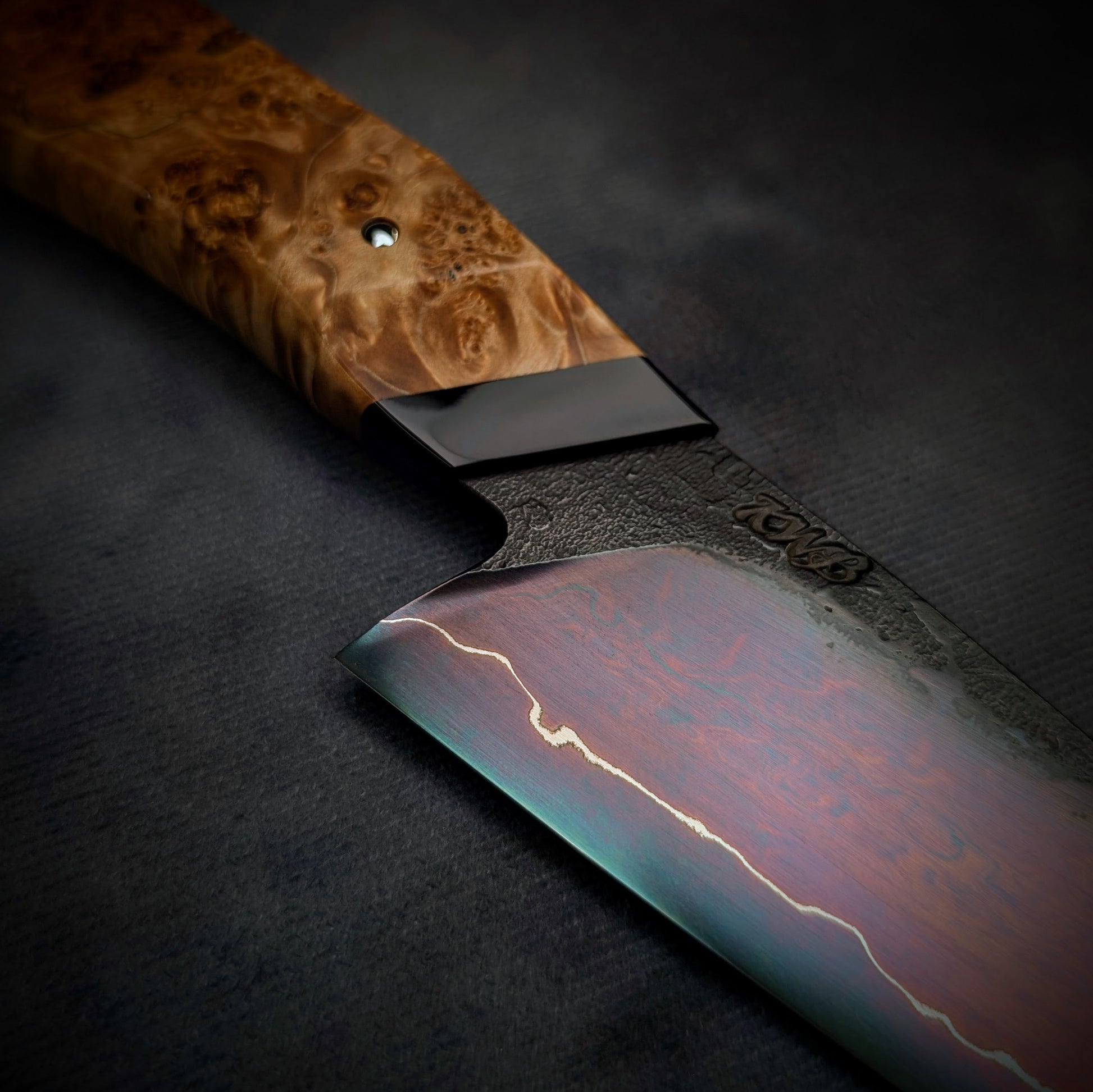 160mm K-Tip Utility Knife | Handmade Kitchen Knives - KWB Knives