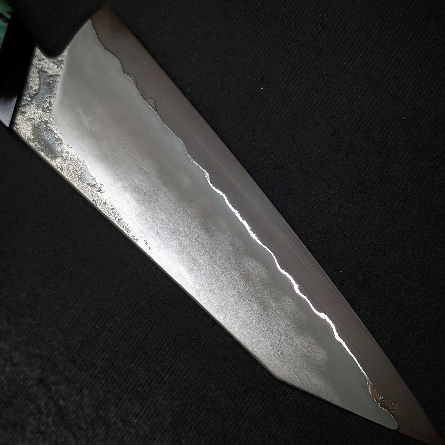 160mm Stainless San-Mai Utility Knife | Handmade Kitchen Knives (test) - KWB Knives
