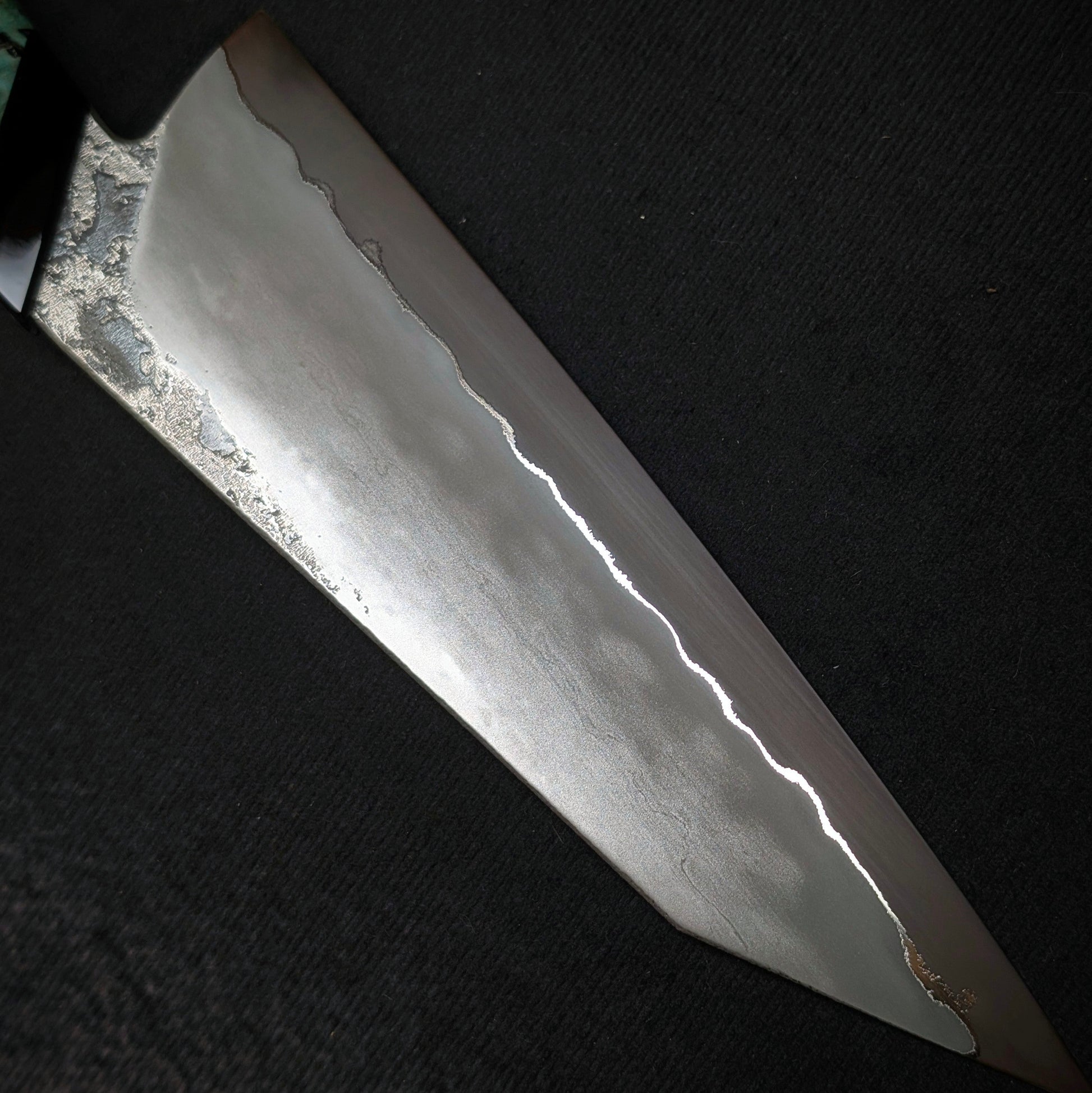 160mm Stainless San-Mai Utility Knife | Handmade Kitchen Knives (test) - KWB Knives