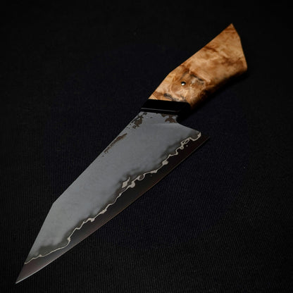 165mm Stainless San-Mai Utility Knife | Handmade Kitchen Knives - KWB Knives
