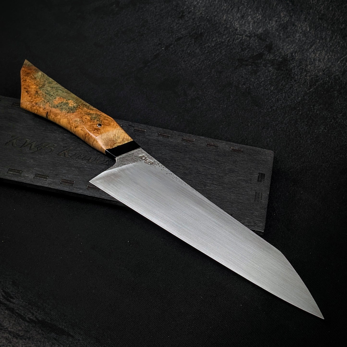 240mm Stainless Steel Gyuto | Handmade Kitchen Knives-KWB Knives