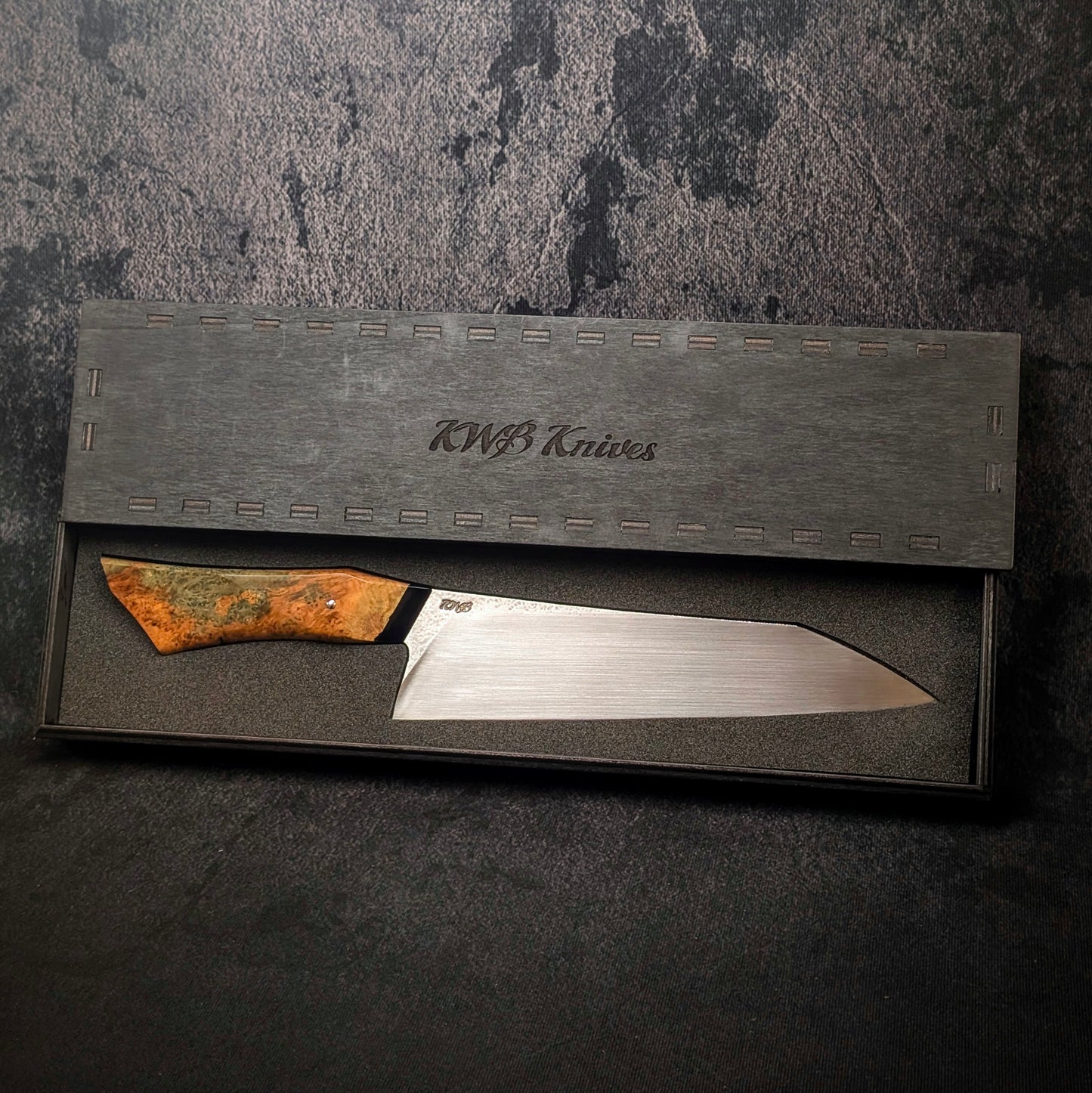 240mm Stainless Steel Gyuto | Handmade Kitchen Knives-KWB Knives