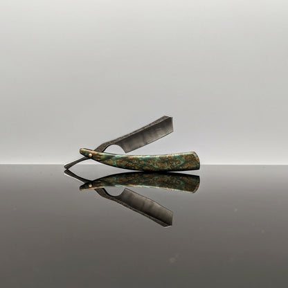 6/8 Damascus Straight Razor | Handmade shaving products - KWB Knives