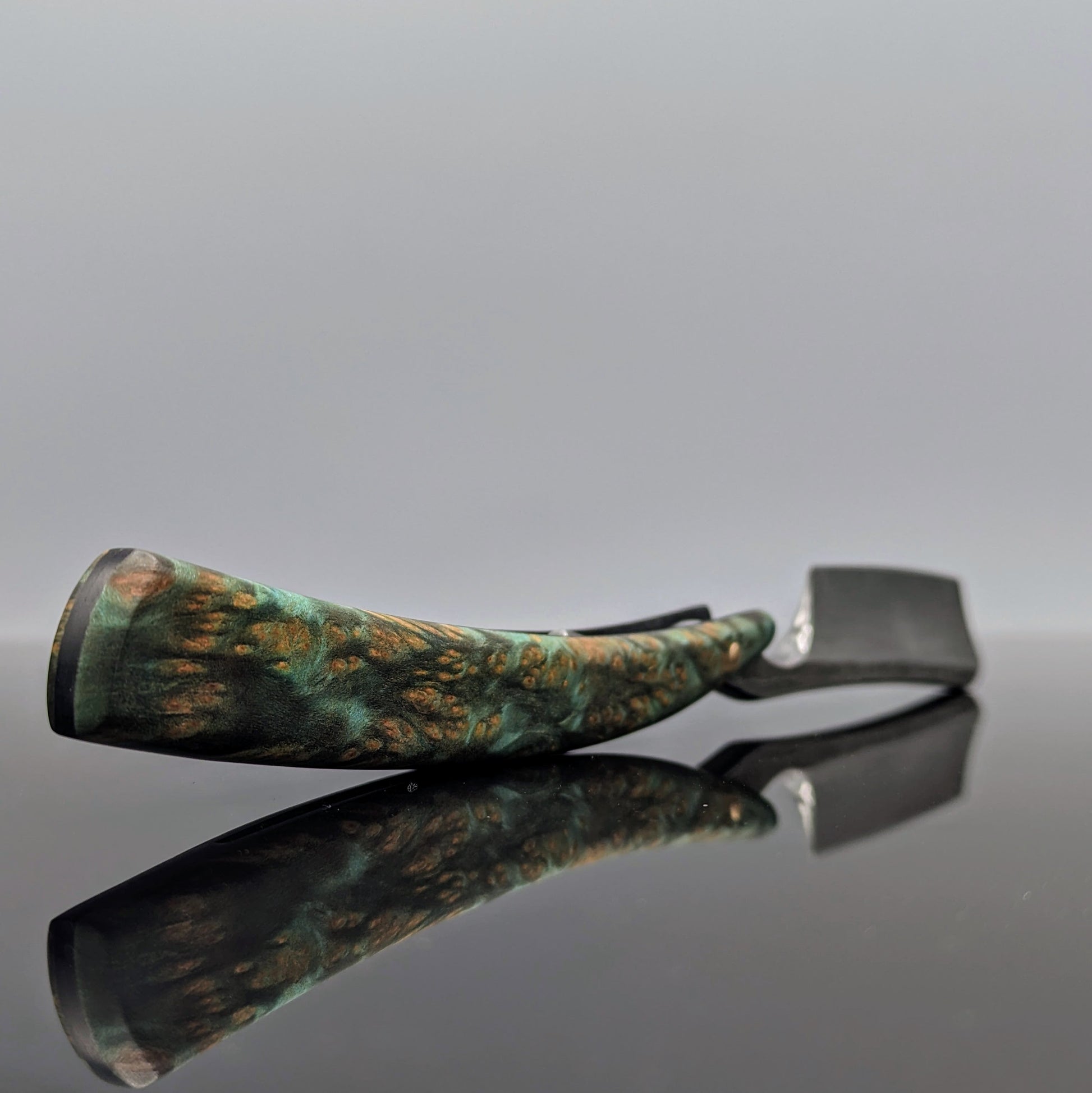 6/8 Damascus Straight Razor | Handmade shaving products - KWB Knives