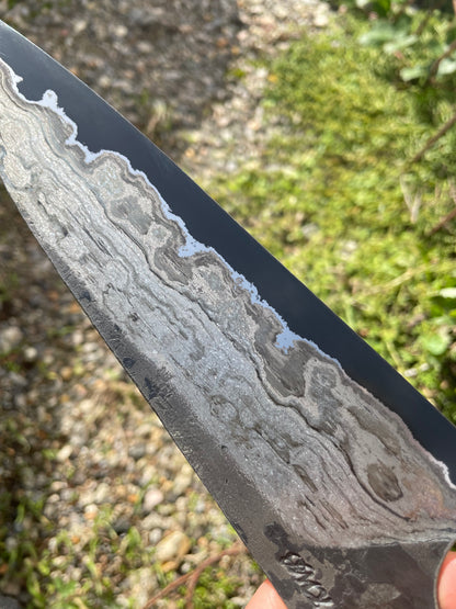 Wrought iron San-Mai Knife Making Steel Billet-KWB Knives