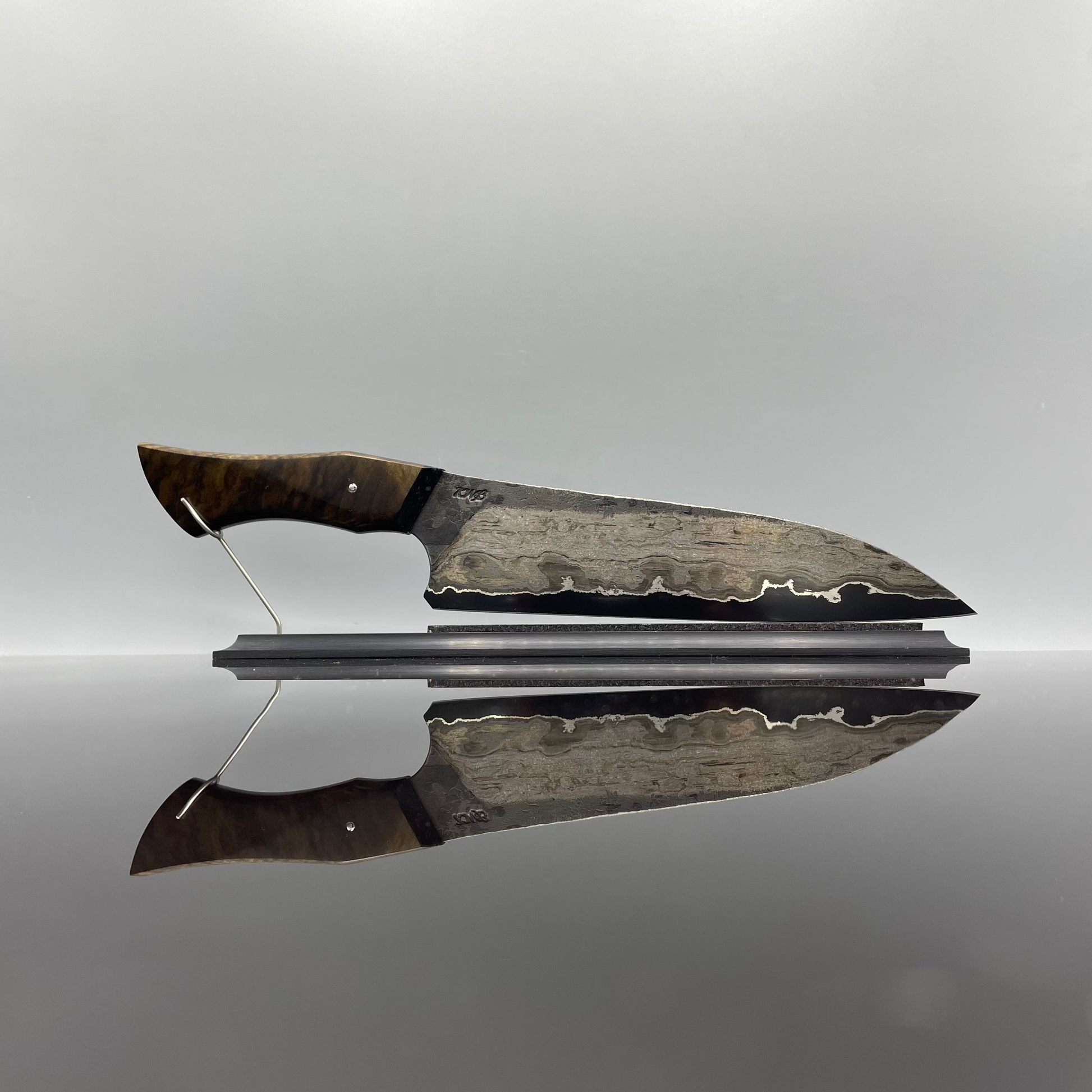 Wrought iron San-Mai Knife Making Steel Billet-KWB Knives