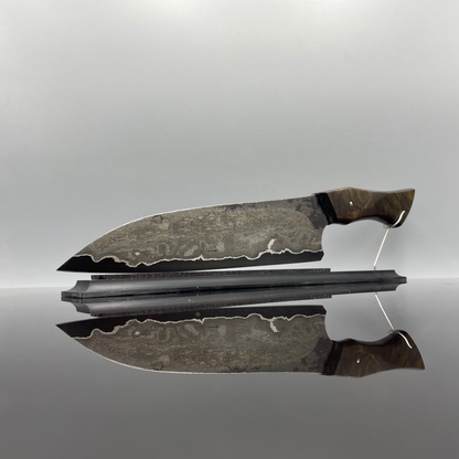 Wrought iron ApexUltra San-Mai Knife Making Steel Billet-KWB Knives