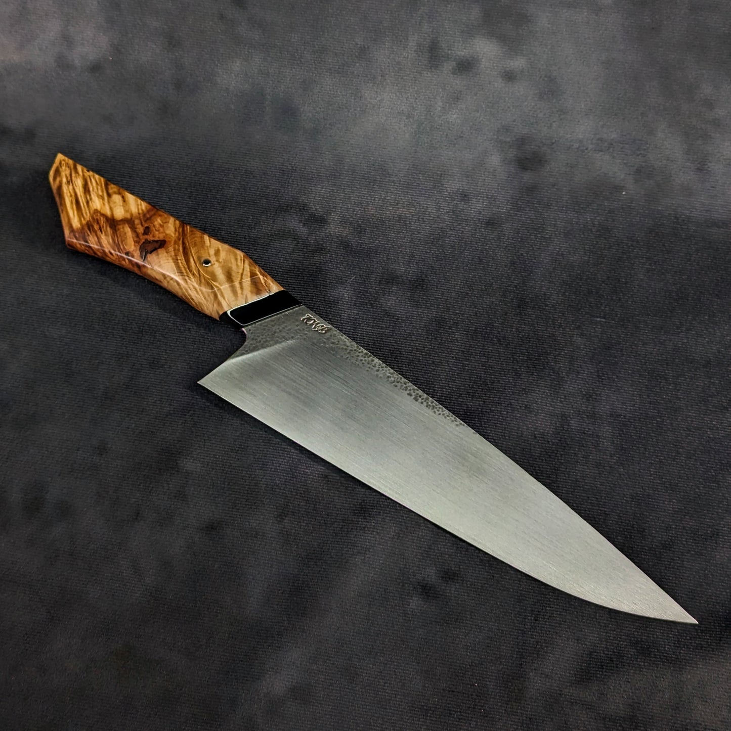 245mm Stainless Steel Chef Knife | Handmade Kitchen Knives-KWB Knives