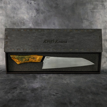 240mm Stainless Steel santoku | Handmade Kitchen Knives