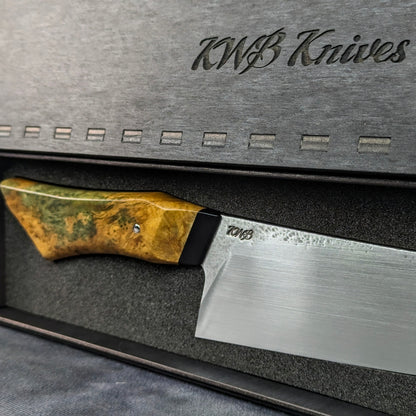 240mm Stainless Steel santoku | Handmade Kitchen Knives