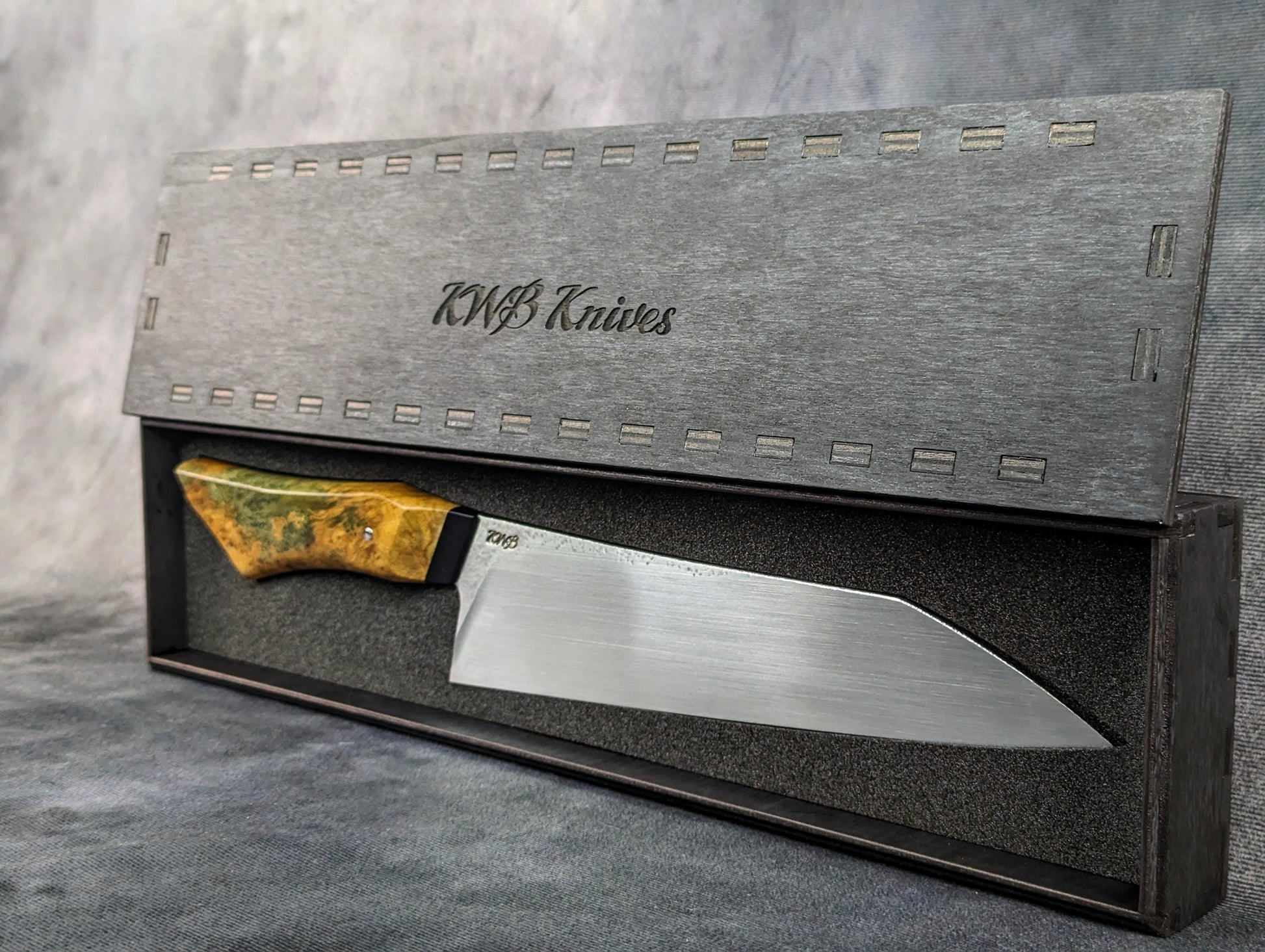240mm Stainless Steel Gyuto | Handmade Kitchen Knives-KWB Knives