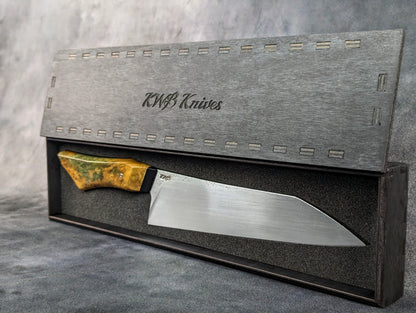 240mm Stainless Steel santoku | Handmade Kitchen Knives