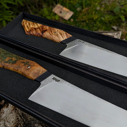 245mm Stainless Steel Chef Knife | Handmade Kitchen Knives-KWB Knives