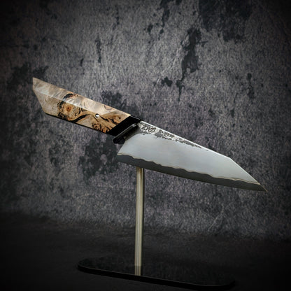 145mm Stainless San-Mai K-Tip utility Knife | Handmade Kitchen Knives
