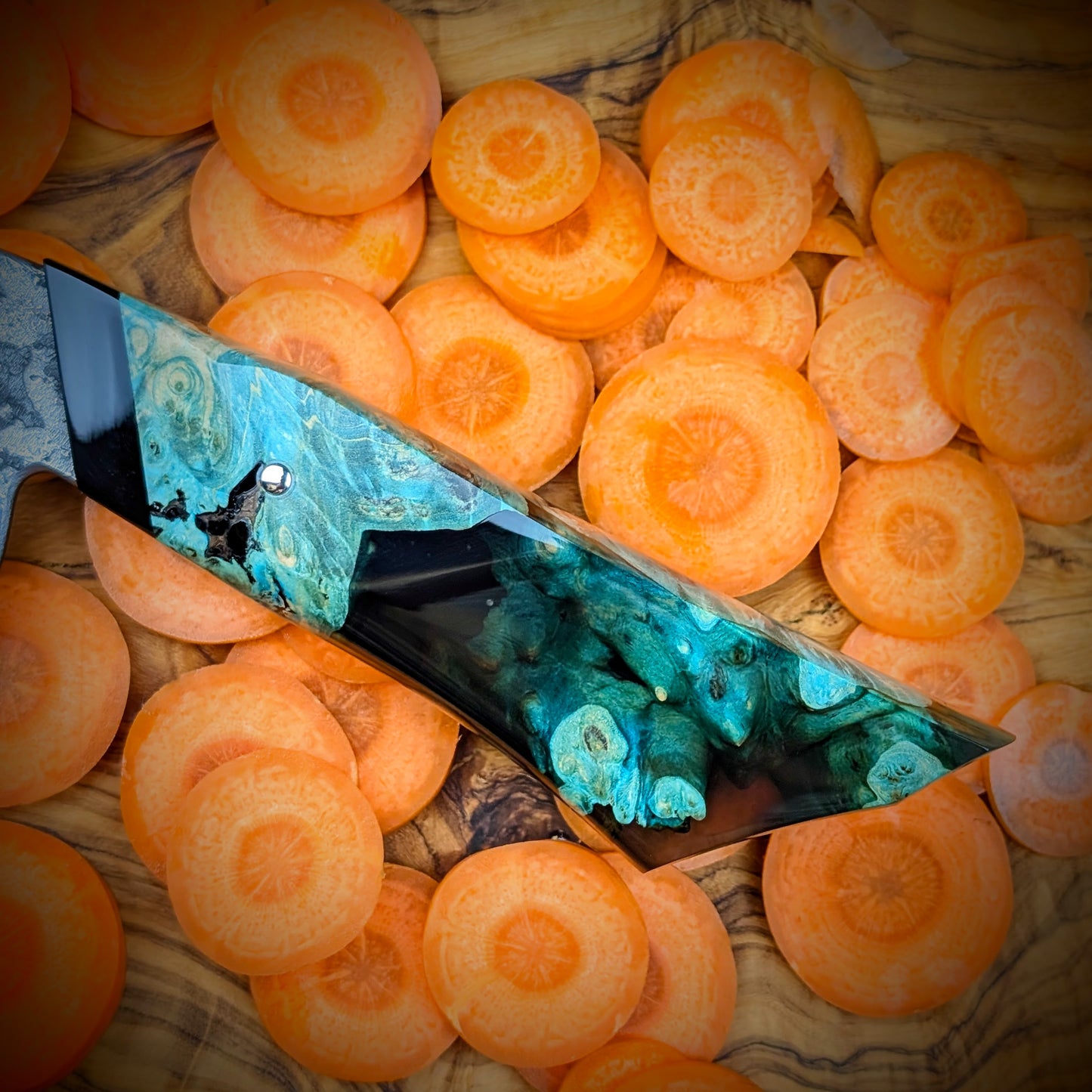 160mm Stainless San-Mai Utility Knife | Handmade Kitchen Knives-KWB Knives