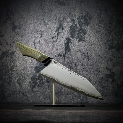 210mm Stainless San-Mai Chef Knife | Handmade Kitchen Knives-KWB Knives