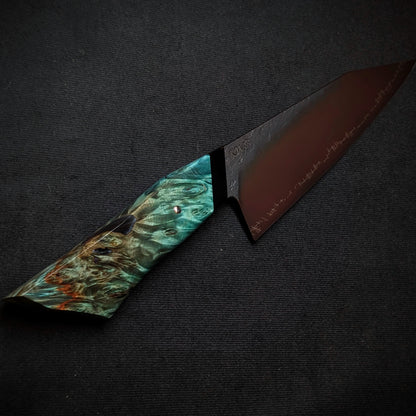 165mm Barbed Wire utility Knife | Handmade Kitchen Knives