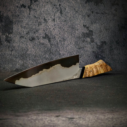 230mm Stainless San-Mai Compound Gyuto | Handmade Kitchen Knives