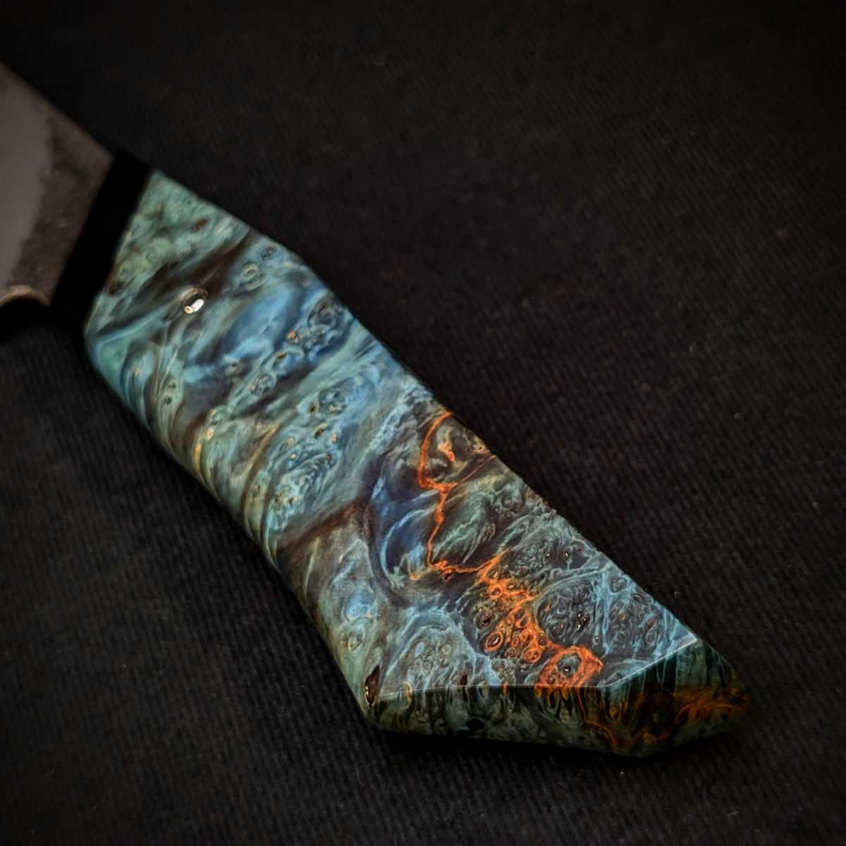 170mm Stainless San-Mai Chef Utility Knife | Handmade Kitchen Knives
