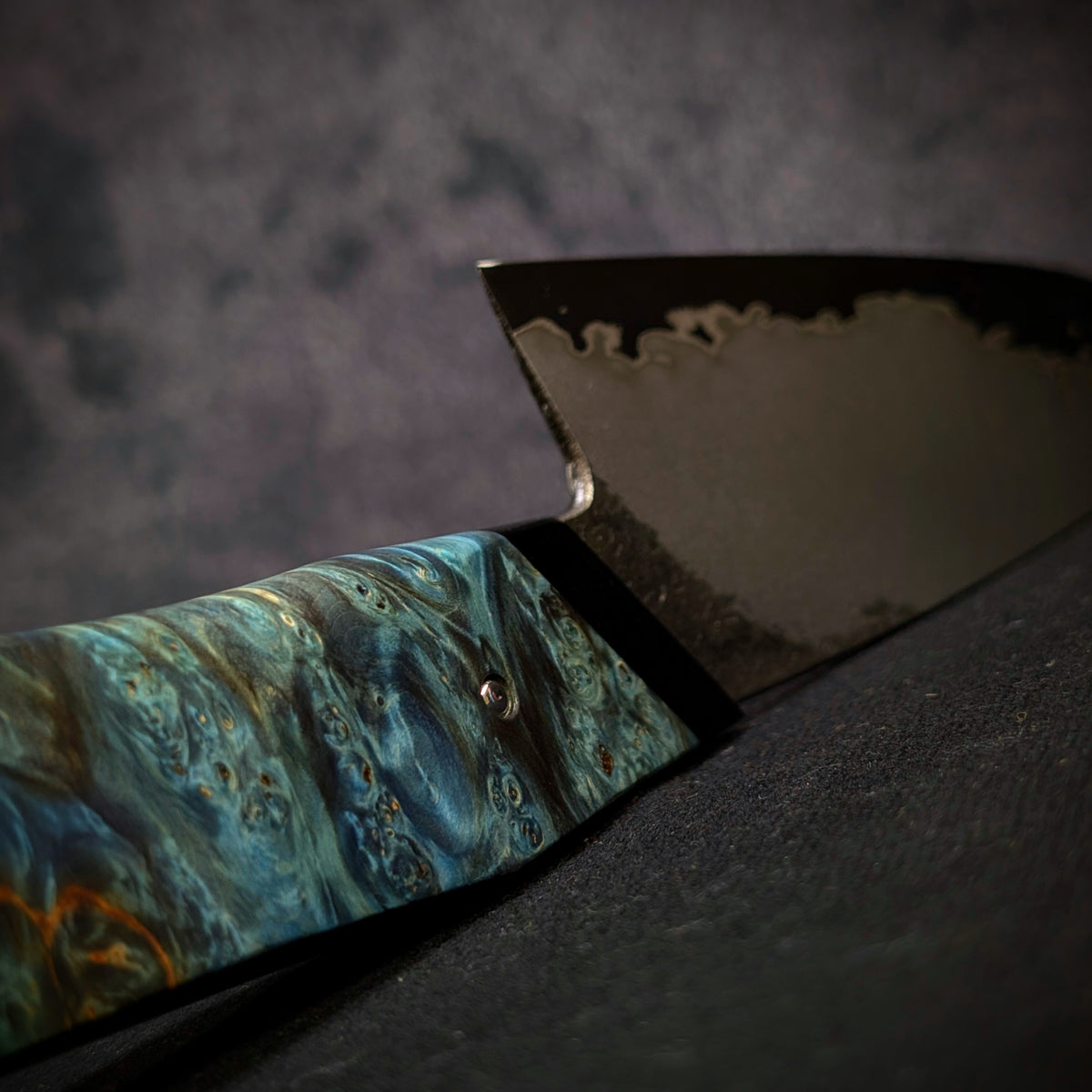170mm Stainless San-Mai Chef Utility Knife | Handmade Kitchen Knives