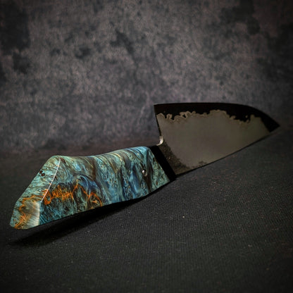 170mm Stainless San-Mai Chef Utility Knife | Handmade Kitchen Knives