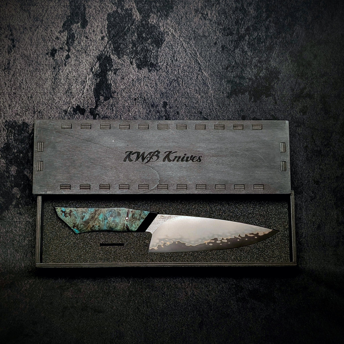 170mm Stainless San-Mai Chef Utility Knife | Handmade Kitchen Knives