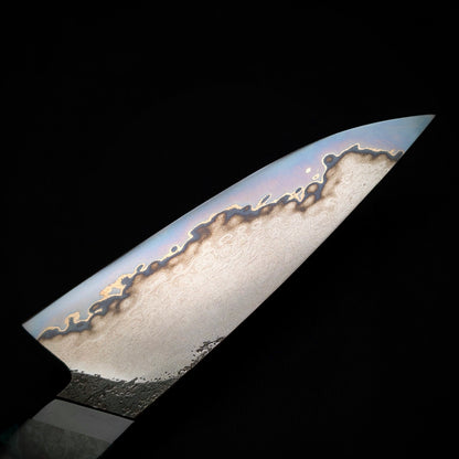 170mm Stainless San-Mai Chef Utility Knife | Handmade Kitchen Knives