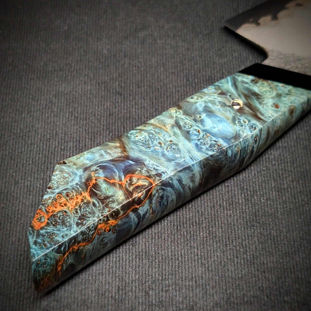 170mm Stainless San-Mai Chef Utility Knife | Handmade Kitchen Knives
