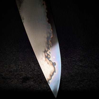 170mm Stainless San-Mai Chef Utility Knife | Handmade Kitchen Knives