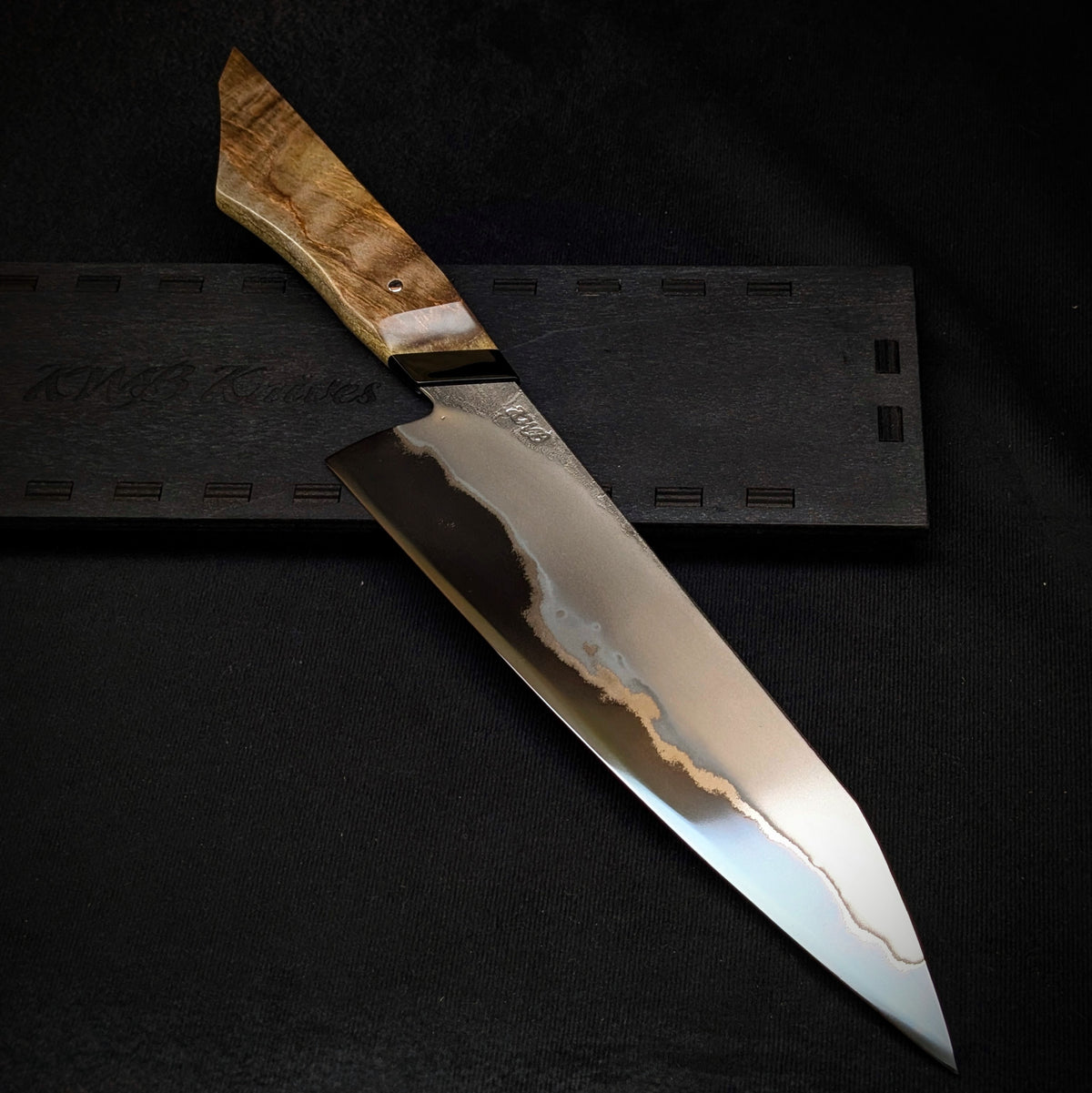 230mm Stainless San-Mai Compound Gyuto | Handmade Kitchen Knives