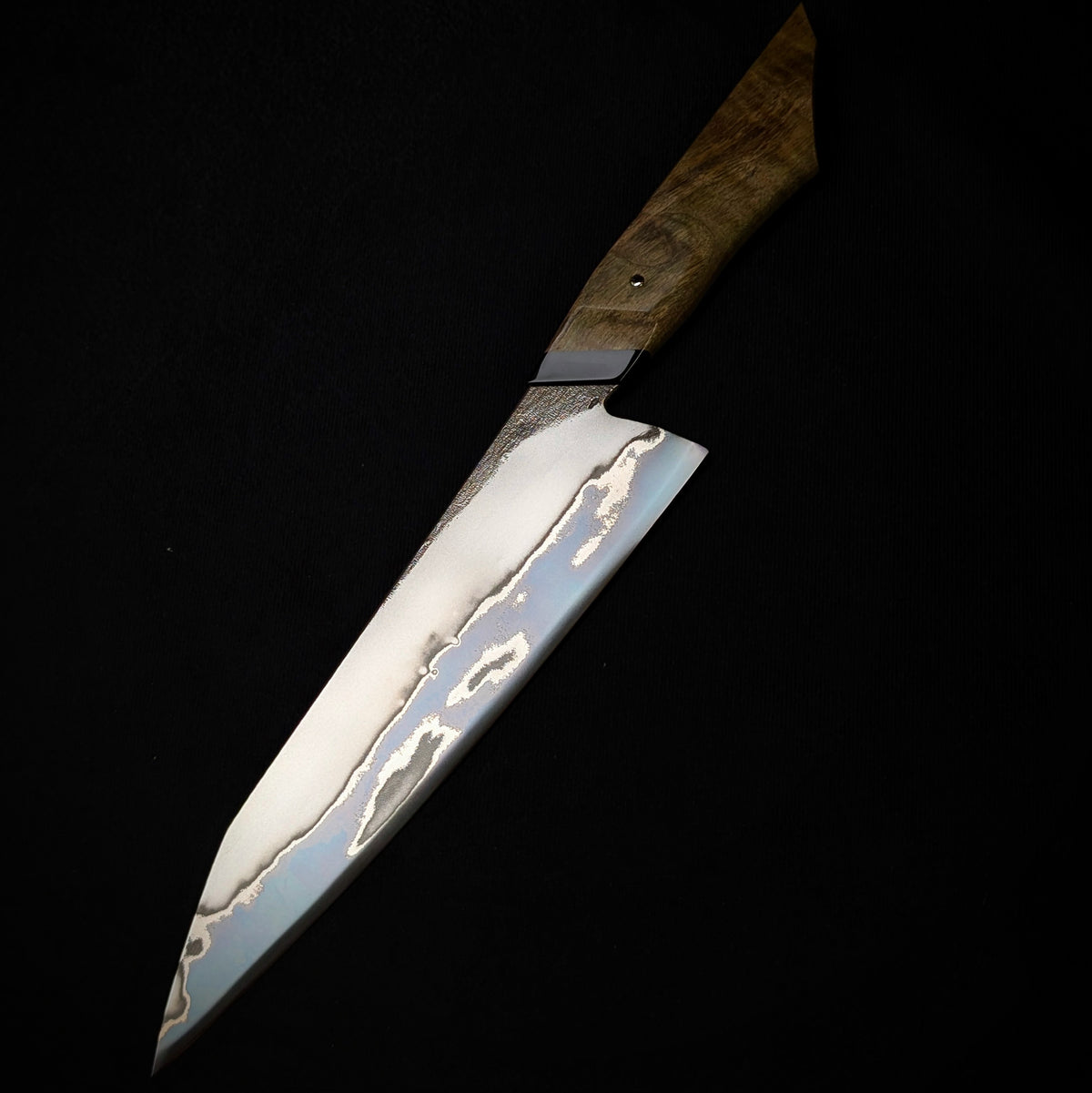 230mm Stainless San-Mai Compound Gyuto | Handmade Kitchen Knives