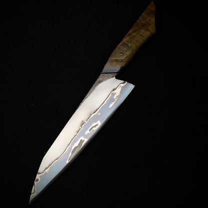 230mm Stainless San-Mai Compound Gyuto | Handmade Kitchen Knives