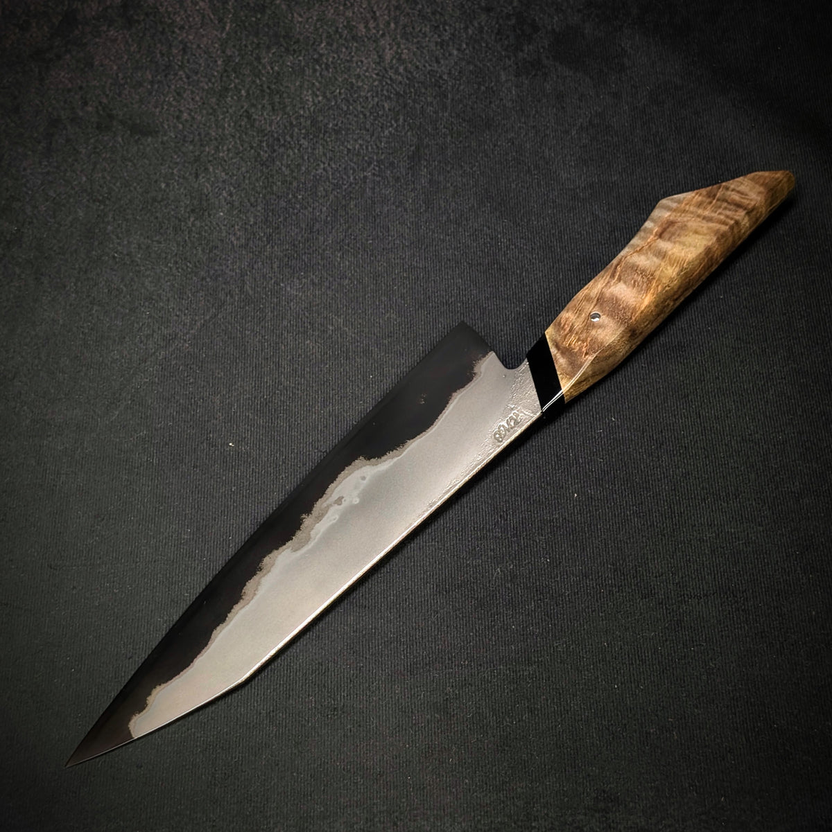 230mm Stainless San-Mai Compound Gyuto | Handmade Kitchen Knives
