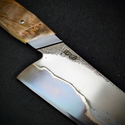230mm Stainless San-Mai Compound Gyuto | Handmade Kitchen Knives