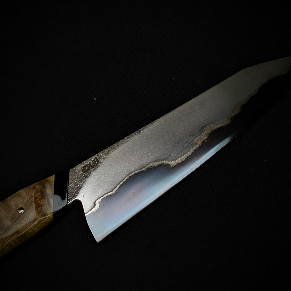 230mm Stainless San-Mai Compound Gyuto | Handmade Kitchen Knives