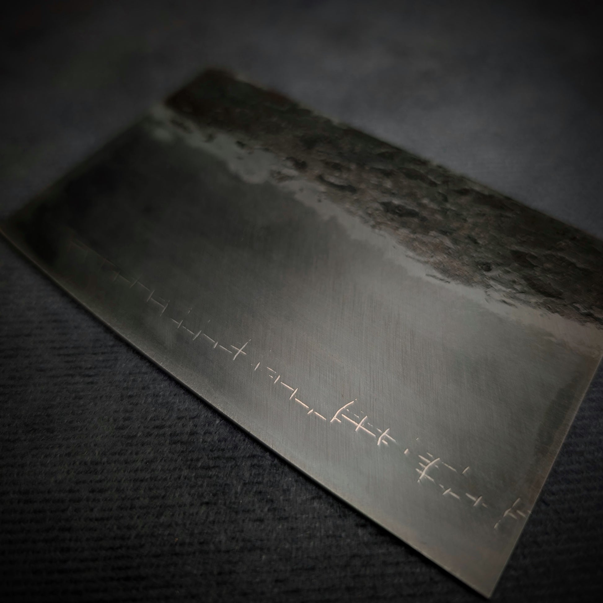 Barbed wire San-Mai 80crv2 Knife Making Steel Billet-KWB Knives