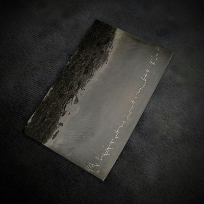 Barbed wire San-Mai 80crv2 Knife Making Steel Billet - KWB Knives