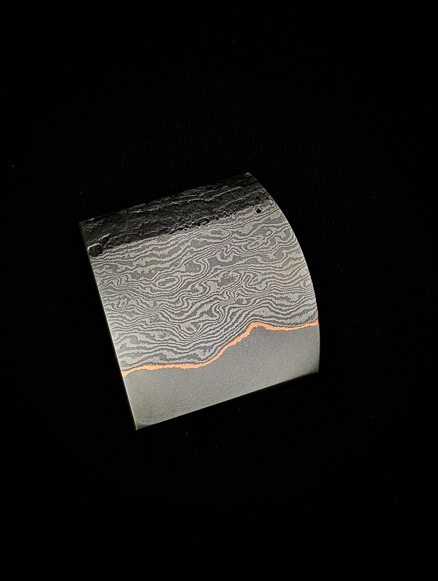 Damascus San-Mai Knife Making Steel Billet - KWB Knives