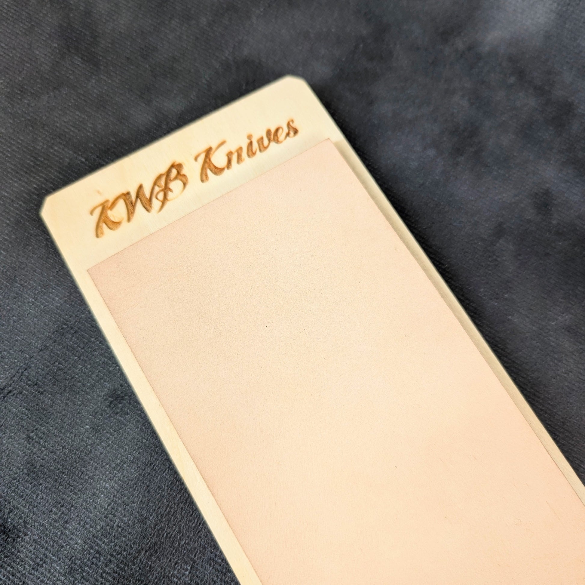 Premium Leather Knife and Razor Strop - KWB Knives
