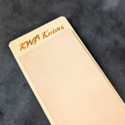 Premium Leather Knife and Razor Strop - KWB Knives